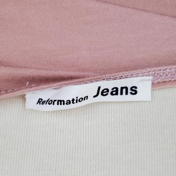 Reformation Marci Off Shoulder Midi Dress - Picture 14 of 15